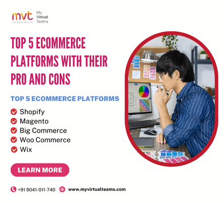 Top 5 Ecommerce Platforms with their Pros and Cons
