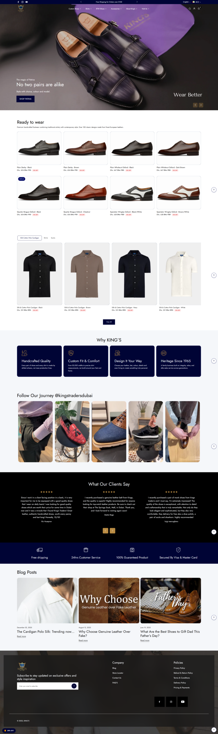 Website UI